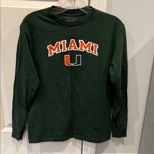 Green Miami Long Sleeve Shirt